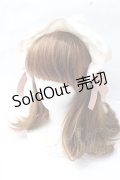 axes femme kawaii / ドットチュールフリルカチューシャ  ピンク Y-25-09-29-076-AX-AC-SZ-ZY