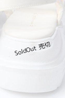 画像5: m petit by misako / AMシアーリボンサンダル M 淡白 Y-25-09-29-078-LO-SH-SZ-ZY