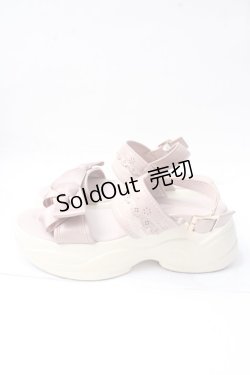 画像2: m petit by misako / AMリボンスニーカーサンダル M 中桃 Y-25-09-29-079-LO-SH-SZ-ZY