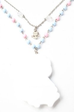 画像2: Angelic Pretty / Sailor Marine Kittenネックレス  サックス Y-25-09-29-008-AP-AC-SZ-ZY