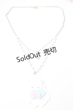 画像3: Angelic Pretty / Sailor Marine Kittenネックレス  サックス Y-25-09-29-008-AP-AC-SZ-ZY