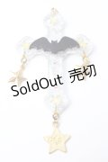 Angelic Pretty / Dream Bat Crossネックレス  クリア Y-25-09-29-009-AP-AC-SZ-ZY