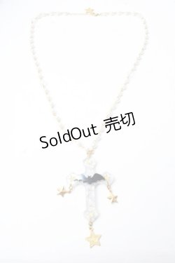 画像3: Angelic Pretty / Dream Bat Crossネックレス  クリア Y-25-09-29-009-AP-AC-SZ-ZY