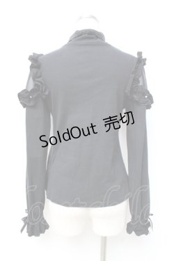 画像3: Angelic Pretty / Lacy Heartタートルネックカットソー  黒 Y-25-09-29-092-AP-TO-SZ-ZY