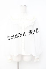 Angelic Pretty / Bunny Crownブラウス  白 Y-25-09-29-093-AP-BL-SZ-ZY