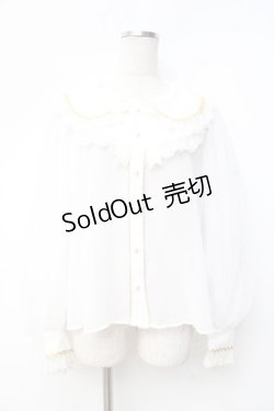 画像1: Angelic Pretty / Bunny Crownブラウス  白 Y-25-09-29-093-AP-BL-SZ-ZY