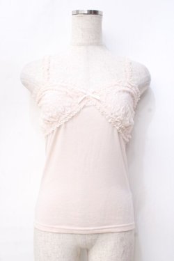 画像1: LIZ LISA / バックチェーンキャミ 0 ピンク Y-25-09-29-099-LO-TO-SZ-ZY