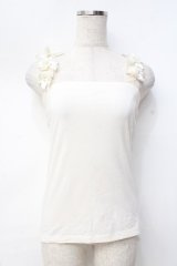 LIZ LISA / バラリボンキャミソール 0 アイボリー Y-25-09-29-103-LO-TO-SZ-ZT203