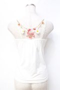 LIZ LISA / チェリーチャームキャミ 0 白 Y-25-09-29-105-LO-TO-SZ-ZY