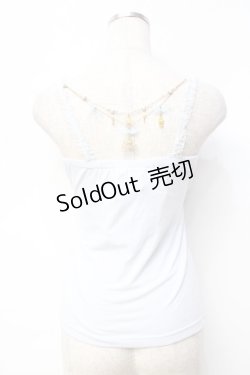 画像1: LIZ LISA / シンデレラチェーンキャミ 0 サックス Y-25-09-29-107-LO-TO-SZ-ZI