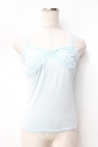 LIZ LISA / アリスチェーンキャミ 0 サックス Y-25-09-29-108-LO-TO-SZ-ZT203