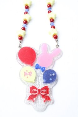 画像1: Angelic Pretty / magicalバルーンネックレス  赤 Y-25-09-29-012-AP-AC-SZ-ZY
