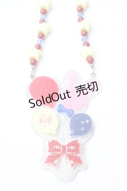 画像1: Angelic Pretty / magicalバルーンネックレス  赤 Y-25-09-29-012-AP-AC-SZ-ZY