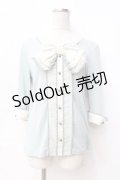 axes femme / bigリボンカットソー  ミント Y-25-09-29-115-AX-TO-SZ-ZY