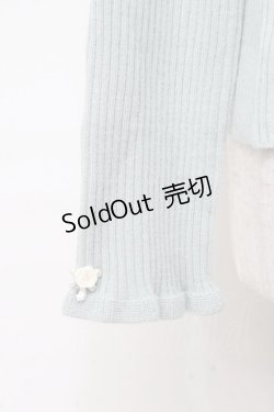 画像3: axes femme / バラボトルネックニットプルオーバー F ミント Y-25-09-29-117-AX-TO-SZ-ZY