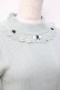 画像4: axes femme / バラボトルネックニットプルオーバー F ミント Y-25-09-29-117-AX-TO-SZ-ZY (4)
