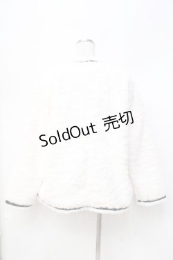 画像2: axes femme POETIQUE / リボンデザインファージャケット Ｍ 生成り Y-25-09-29-121-AX-JA-SZ-ZY