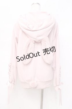 画像3: Secret Honey / うさ耳ファー裏起毛パーカー 2 ピンク Y-25-09-29-122-CA-TO-SZ-ZY