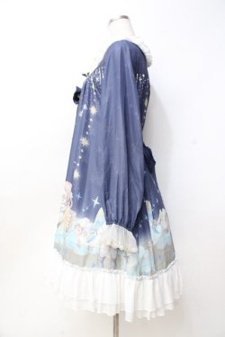 画像2: Snowdrop to Saint Maria / 星の王子さまワンピース L 紺 Y-25-09-29-124-LO-OP-SZ-ZY