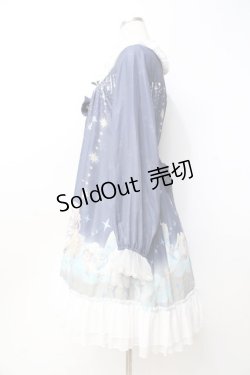 画像2: Snowdrop to Saint Maria / 星の王子さまワンピース L 紺 Y-25-09-29-124-LO-OP-SZ-ZY
