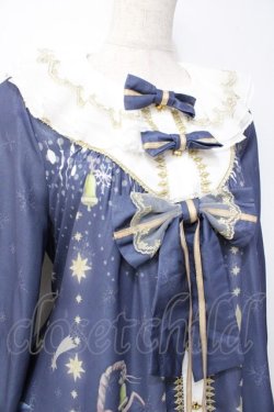 画像4: Snowdrop to Saint Maria / 星の王子さまワンピース L 紺 Y-25-09-29-124-LO-OP-SZ-ZY