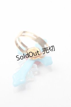 画像2: THE MAGICIAN / 十字架リング  サックス Y-25-09-29-014-LO-AC-SZ-ZY