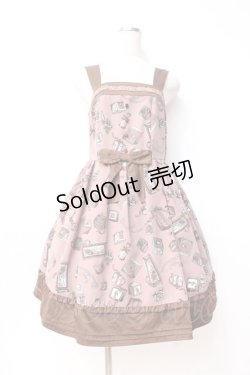 画像1: axes femme / プレゼントBOXワンピース  ブラウン Y-25-09-29-135-AX-OP-SZ-ZY