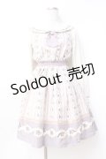 axes femme POETIQUE / ローズストライプワンピース  生成り Y-25-09-29-139-AX-OP-SZ-ZY