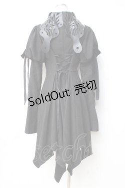 画像3: epetice / ハート型開口ワンピース  黒 Y-25-09-29-145-LO-OP-SZ-ZY