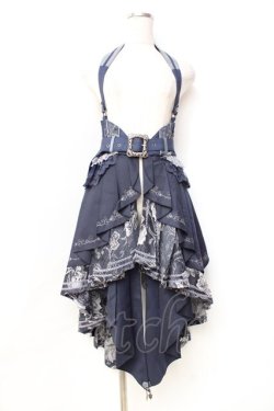画像1: Ozz oneste / pirates rose コルセット  紺 Y-25-09-29-149-OO-SK-AS-ZY