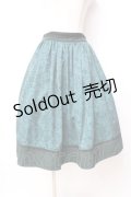 axes femme POETIQUE / 不思議の国のアリススカート  グリーン Y-25-09-29-153-AX-SK-SZ-ZY