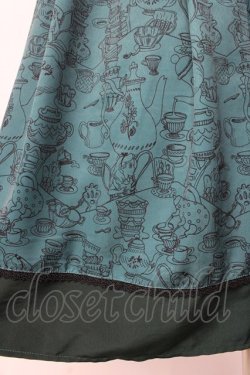 画像3: axes femme POETIQUE / 不思議の国のアリススカート  グリーン Y-25-09-29-153-AX-SK-SZ-ZY