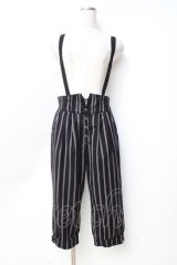 axes femme POETIQUE / サス付きハーフパンツ  黒 Y-25-09-29-156-AX-PA-SZ-ZT404