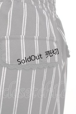 画像4: 【SALE】axes femme POETIQUE / サス付きハーフパンツ  黒 Y-25-09-29-156-AX-PA-SZ-ZT404