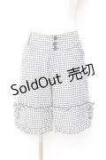 PEACE NOW / チェックパンツ  黒 Y-25-09-29-158-PU-PA-SZ-ZY