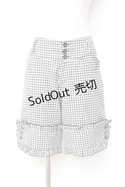 画像1: PEACE NOW / チェックパンツ  黒 Y-25-09-29-158-PU-PA-SZ-ZY