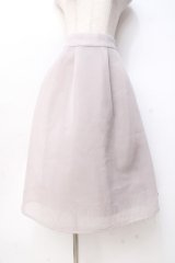 an another angelus / シアークリノリンスカート F ピンクベージュ Y-25-09-29-162-CA-SK-SZ-ZY