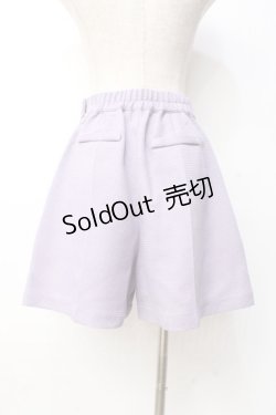 画像2: F i.n.t / ツイード風ダブル釦ショートパンツ F ラベンダー Y-25-09-29-163-CA-PA-SZ-ZY
