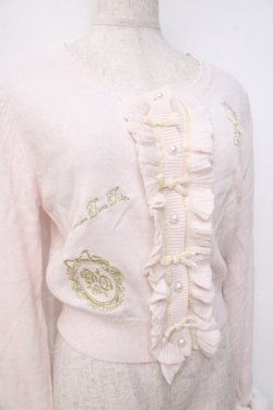 画像3: LIZ LISA / 袖ファー付き刺繍カーディガン 0 ピンク Y-25-09-29-168-LO-TO-SZ-ZY