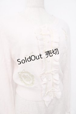 画像3: LIZ LISA / 袖ファー付き刺繍カーディガン 0 ピンク Y-25-09-29-168-LO-TO-SZ-ZY