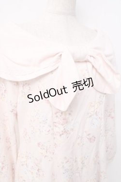 画像3: LIZ LISA / BIG襟リボン花柄ワンピース 0 ピンク Y-25-09-29-174-LO-OP-SZ-ZI