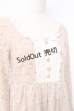 画像4: LIZ LISA / 花柄起毛ワンピース 0 ブラウン Y-25-09-29-179-LO-OP-SZ-ZI