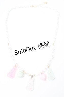 画像3: Angelic Pretty / Gummy Bunnyネックレス  白 Y-25-09-29-002-AP-AC-SZ-ZY