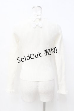 画像2: LIZ LISA / チュールレースハイネックニット 0 アイボリー Y-25-09-29-185-LO-TO-SZ-ZI