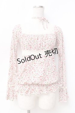 画像1: LIZ LISA / 小花柄トップス 0 オフ Y-25-09-29-189-LO-TO-SZ-ZY