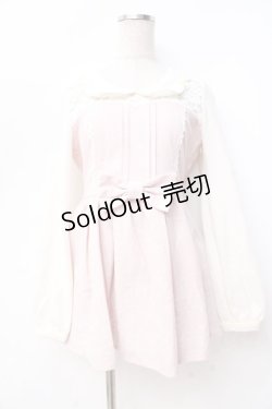 画像1: LIZ LISA / バラフロッキーワンピース 0 ピンク Y-25-09-29-192-LO-OP-SZ-ZI