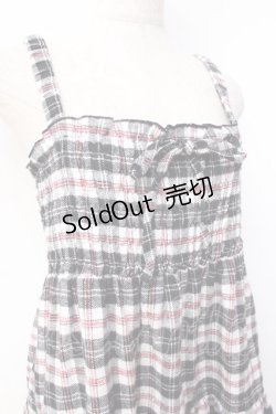 画像3: LIZ LISA doll / チェックワンピース  黒 Y-25-09-29-203-LO-OP-SZ-ZI