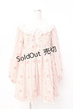 画像1: LIZ LISA / フラワーフレームワンピース 0 ピンク Y-25-09-29-207-LO-OP-SZ-ZY