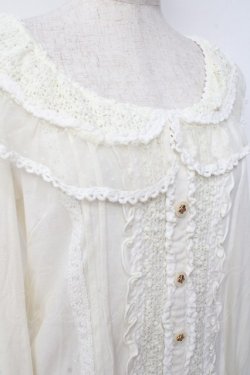 画像3: LIZ LISA / ドットメッシュブラウス風トップス 0 アイボリー Y-25-09-29-213-LO-TO-SZ-ZY