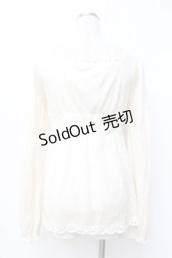 画像2: LIZ LISA / ビッグリボンスクエアトップス 0 アイボリー Y-25-09-29-215-LO-TO-SZ-ZI